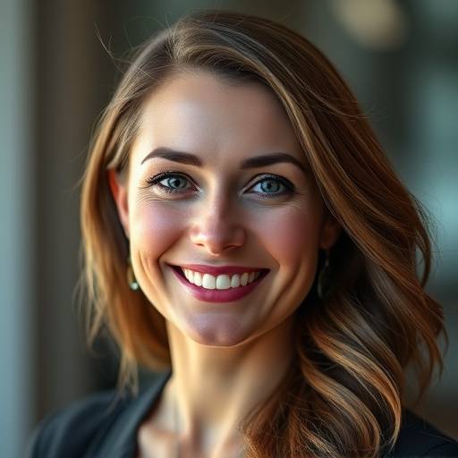 Portrait of Anya Petrova, marketing and client relations manager at Golden Lens Studios