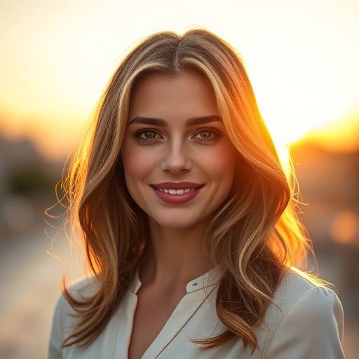 Portrait of Isabella Rossi, founder of Golden Lens Studios